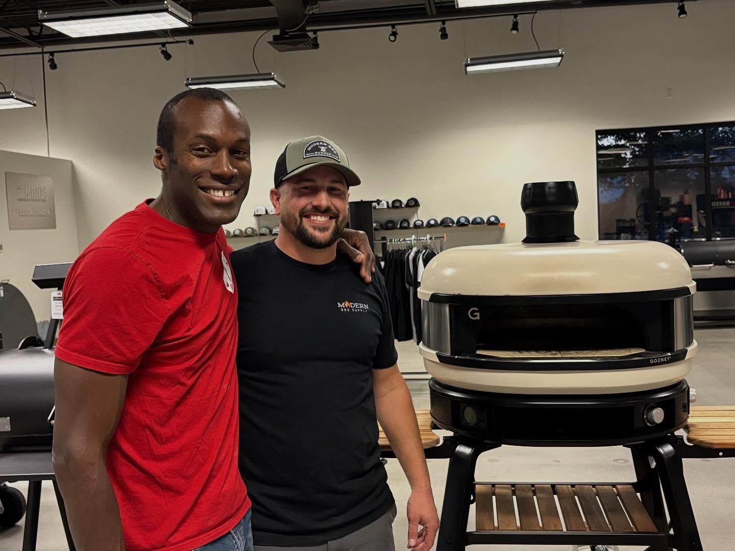 JP with Modern BBQ Supply team